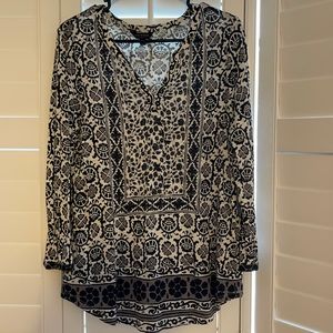 Lucky brand L 3/4 sleeve shirt